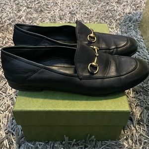 AUTHENTIC Gucci Agnello Plonge ~ Black Loafer/Driver